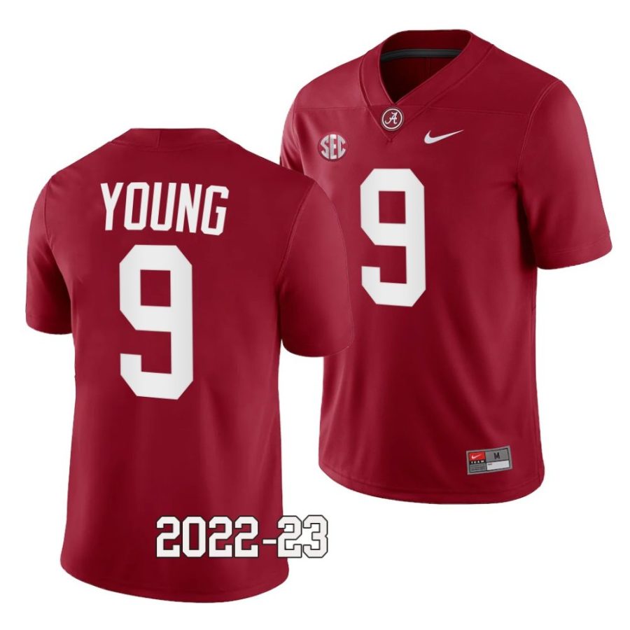 2022 23 alabama crimson tide bryce young crimson college football jersey scaled