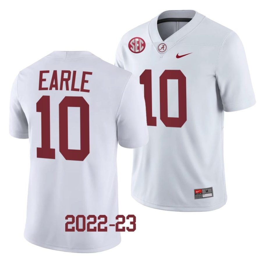 2022 23 alabama crimson tide jojo earle white college football jersey scaled