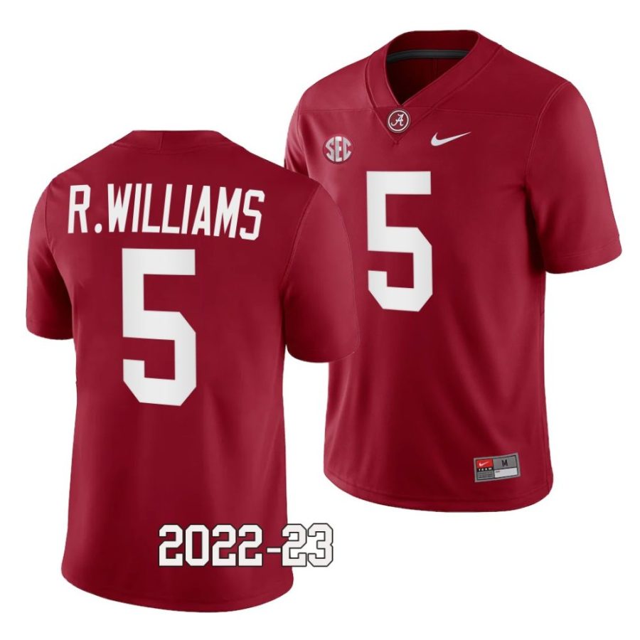2022 23 alabama crimson tide roydell williams crimson college football jersey scaled