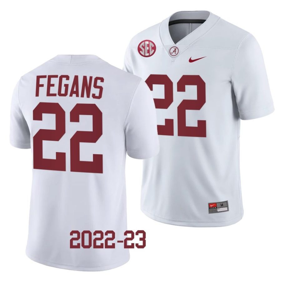 2022 23 alabama crimson tide trequon fegans white college football jersey scaled