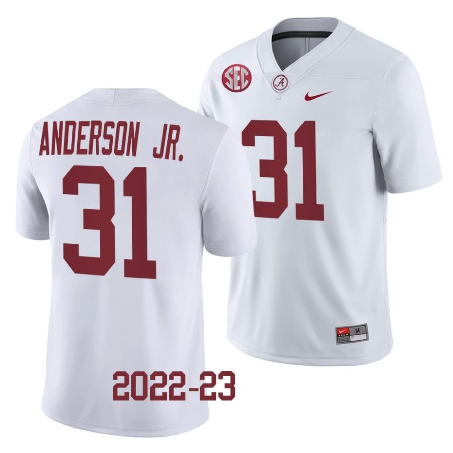 2022 23 alabama crimson tide will anderson jr. white college football jersey scaled