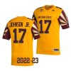 2022 23 arizona state sun devils chad johnson jr. gold reverse retro football jersey scaled