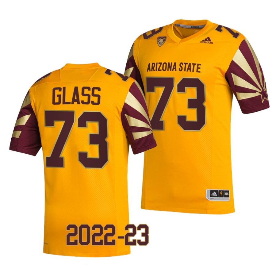 2022 23 arizona state sun devils isaia glass gold reverse retro football jersey scaled