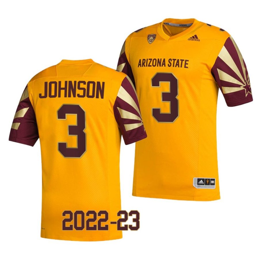 2022 23 arizona state sun devils isaiah johnson gold reverse retro football jersey scaled