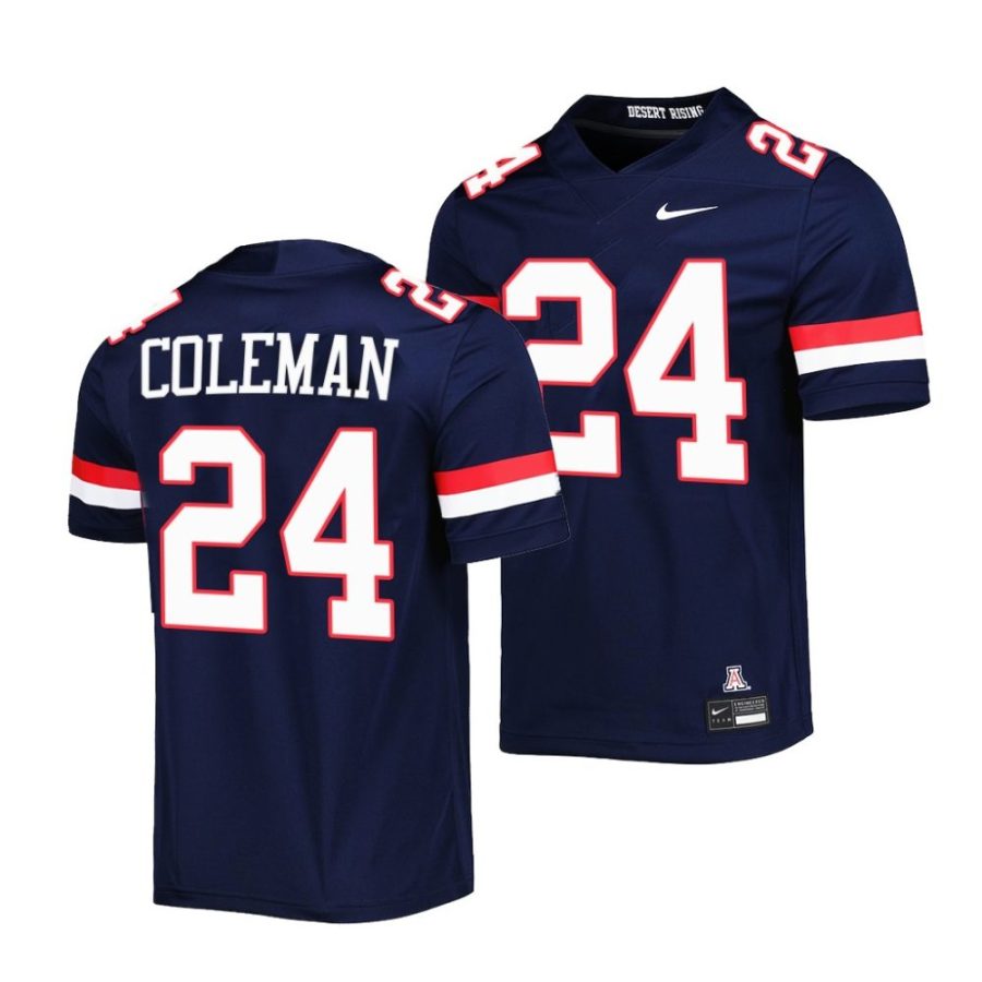 2022 23 arizona wildcats jonah coleman navy untouchable football jersey scaled