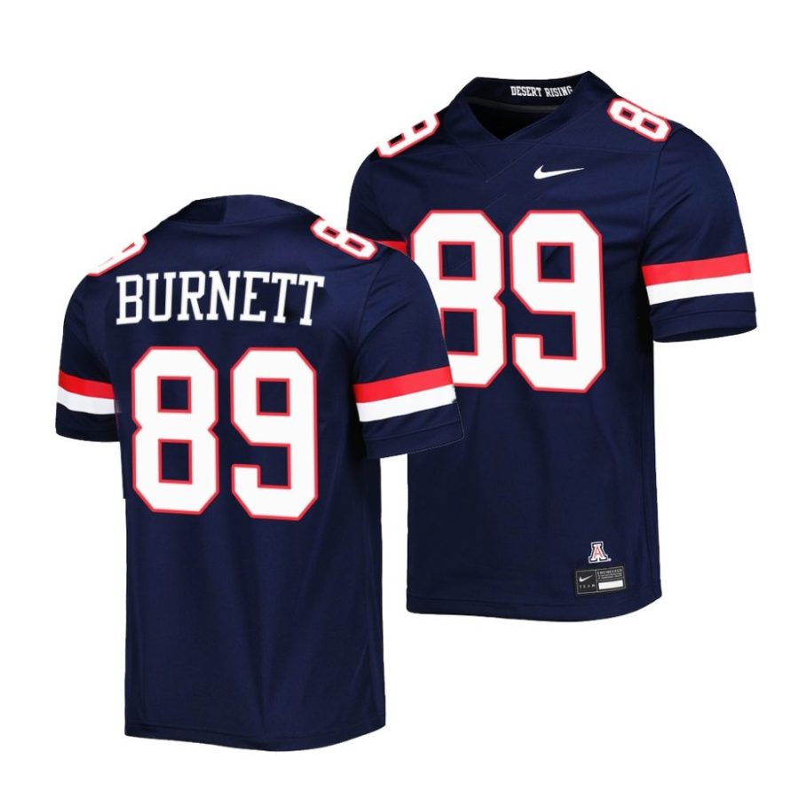 2022 23 arizona wildcats keyan burnett navy untouchable football jersey scaled