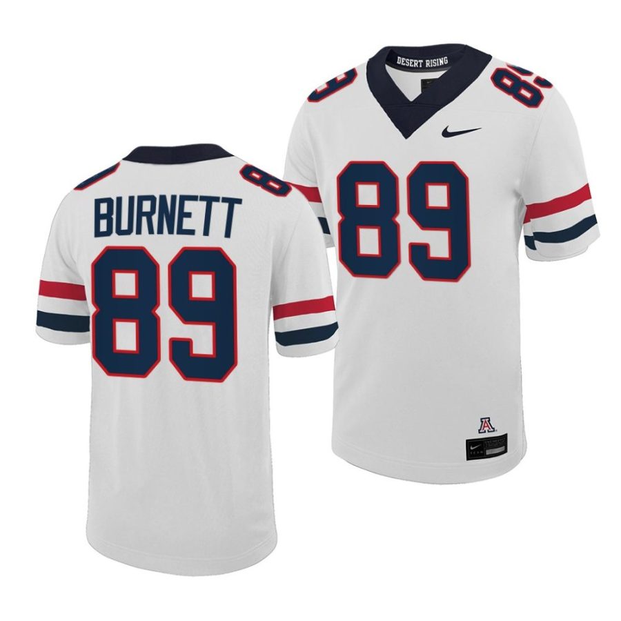 2022 23 arizona wildcats keyan burnett white untouchable game football jersey scaled