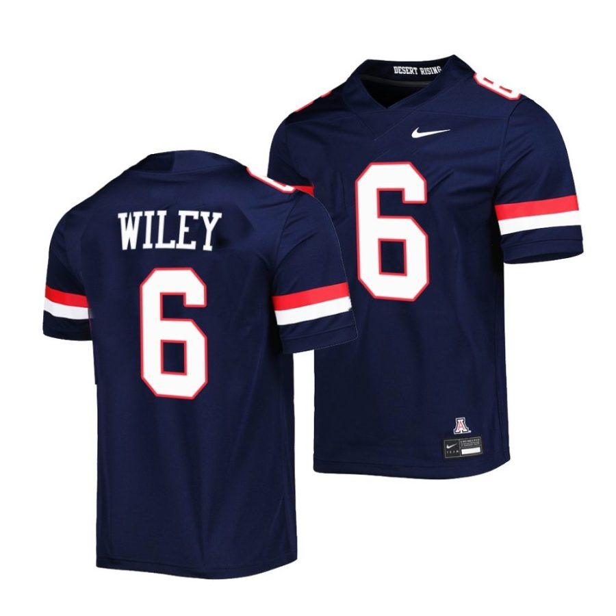 2022 23 arizona wildcats michael wiley navy untouchable football jersey scaled