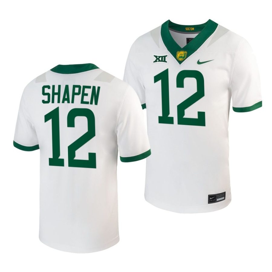 2022 23 baylor bears blake shapen white untouchable game football jersey scaled