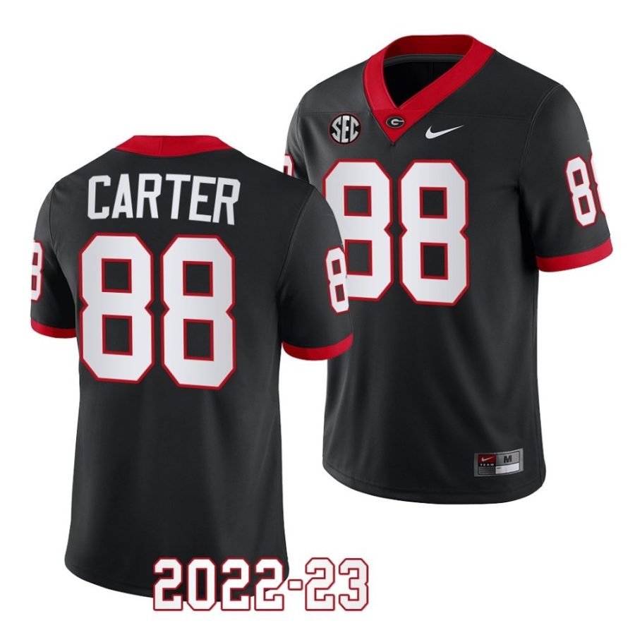 2022 23 bulldogs jalen carter black college football alternate jersey scaled