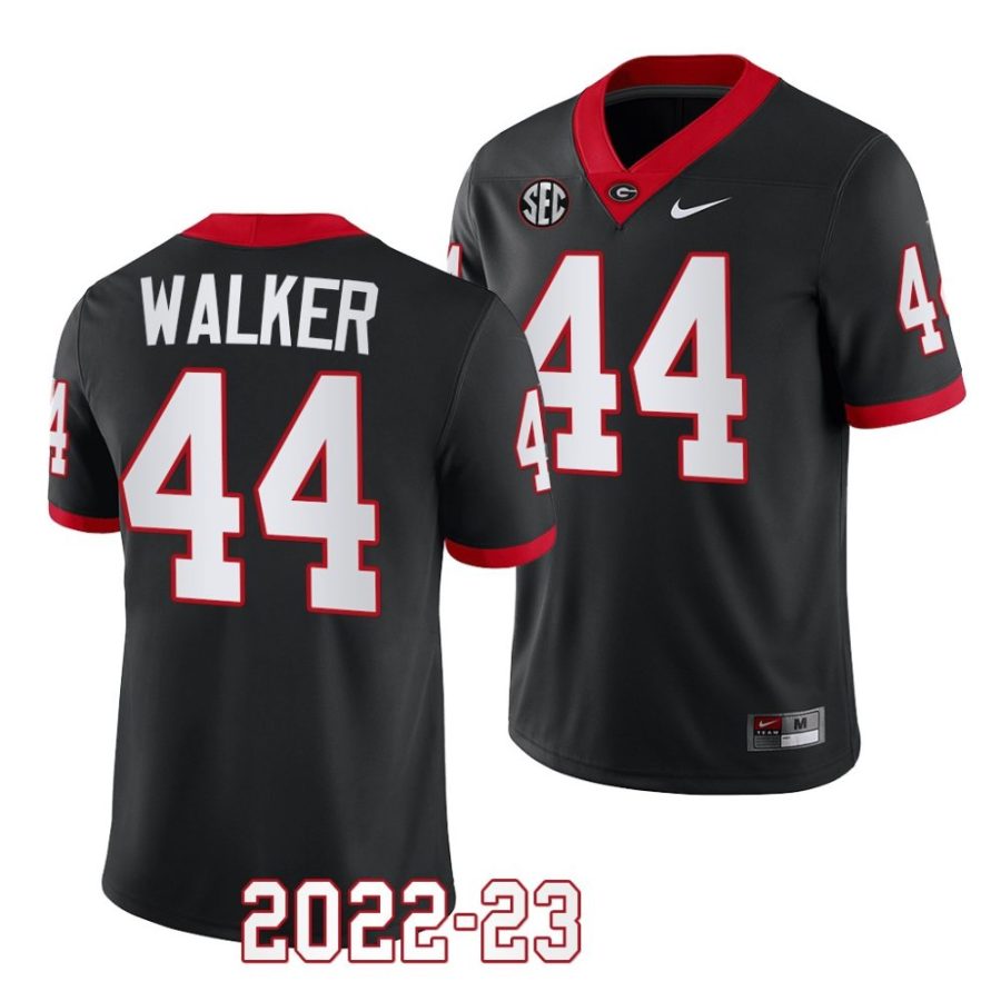 2022 23 bulldogs travon walker black college football alternate jersey scaled