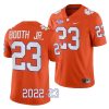 2022 23 clemson tigers andrew booth jr. orange game college football jersey scaled