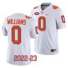 2022 23 clemson tigers antonio williams white college football game jersey scaled