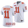 2022 23 clemson tigers bryan bresee white college football game jersey scaled