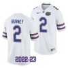 2022 23 florida gators amari burney white college football replica jersey scaled