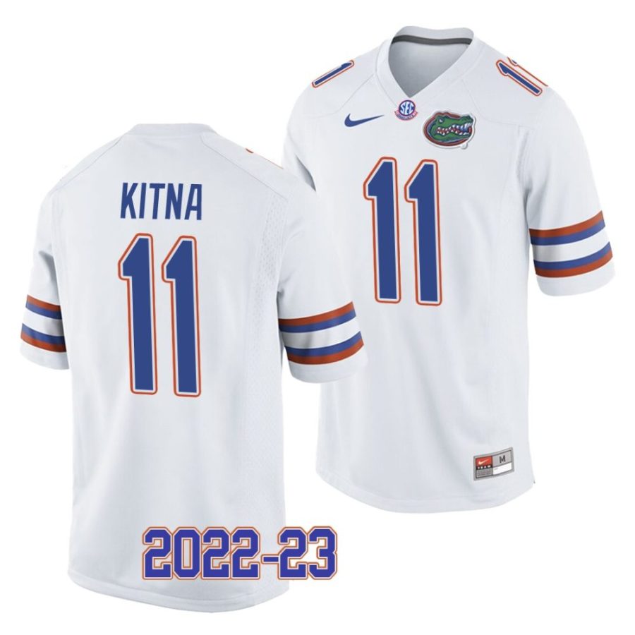 2022 23 florida gators jalen kitna white college football replica jersey scaled