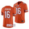 2022 23 florida gators tre'vez johnson orange college football replica jersey scaled