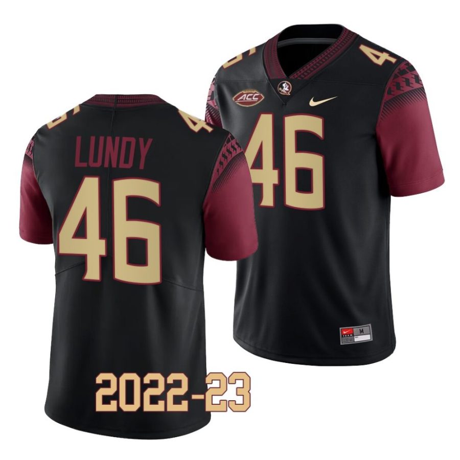 2022 23 florida state seminoles dj lundy black college football replica jersey scaled
