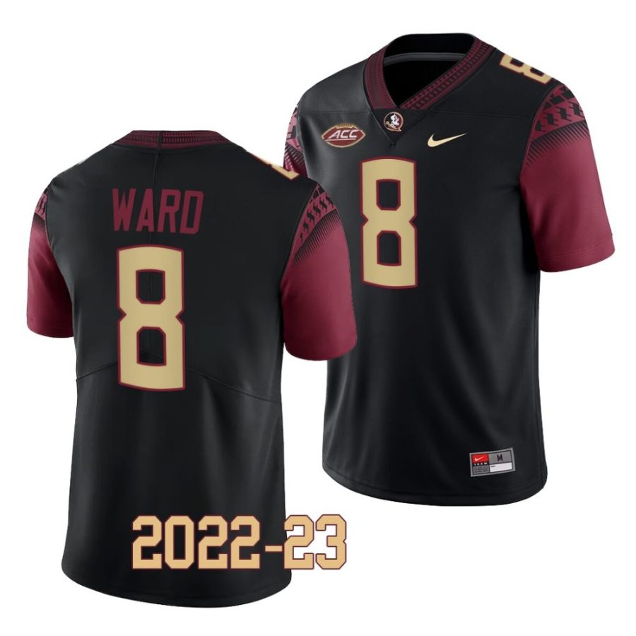 2022 23 florida state seminoles treshaun ward black college football replica jersey scaled