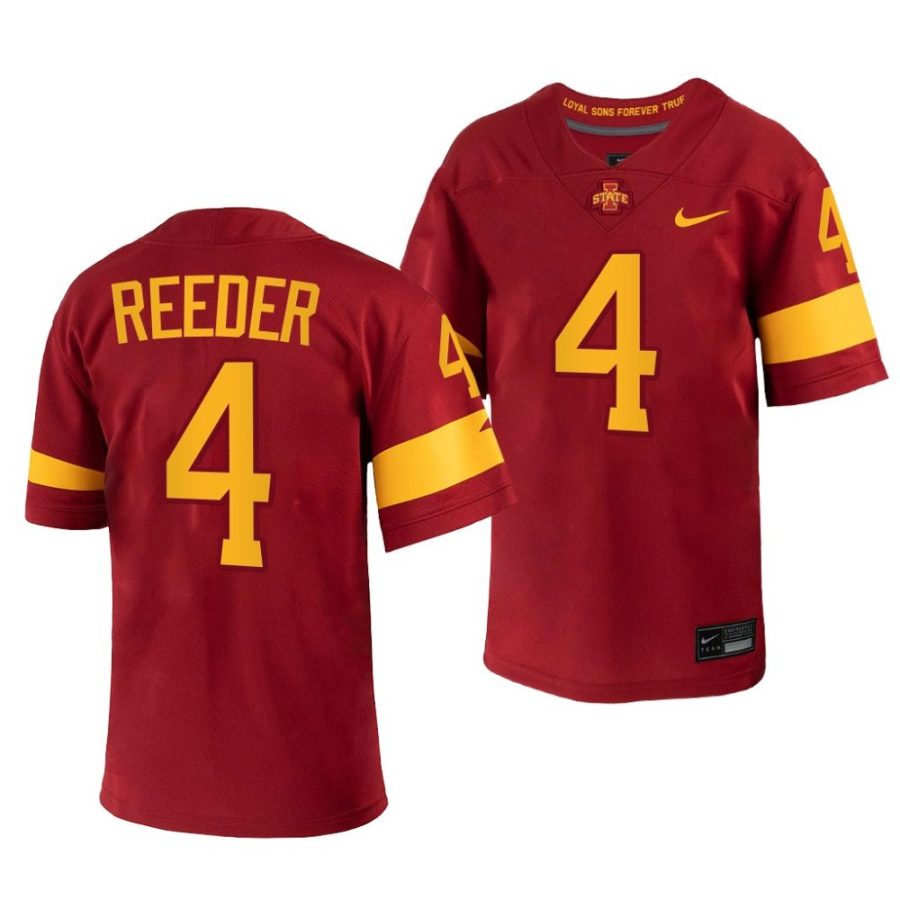 2022 23 iowa state cyclones colby reeder red college football jersey scaled