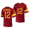 2022 23 iowa state cyclones hunter dekkers red college football jersey scaled