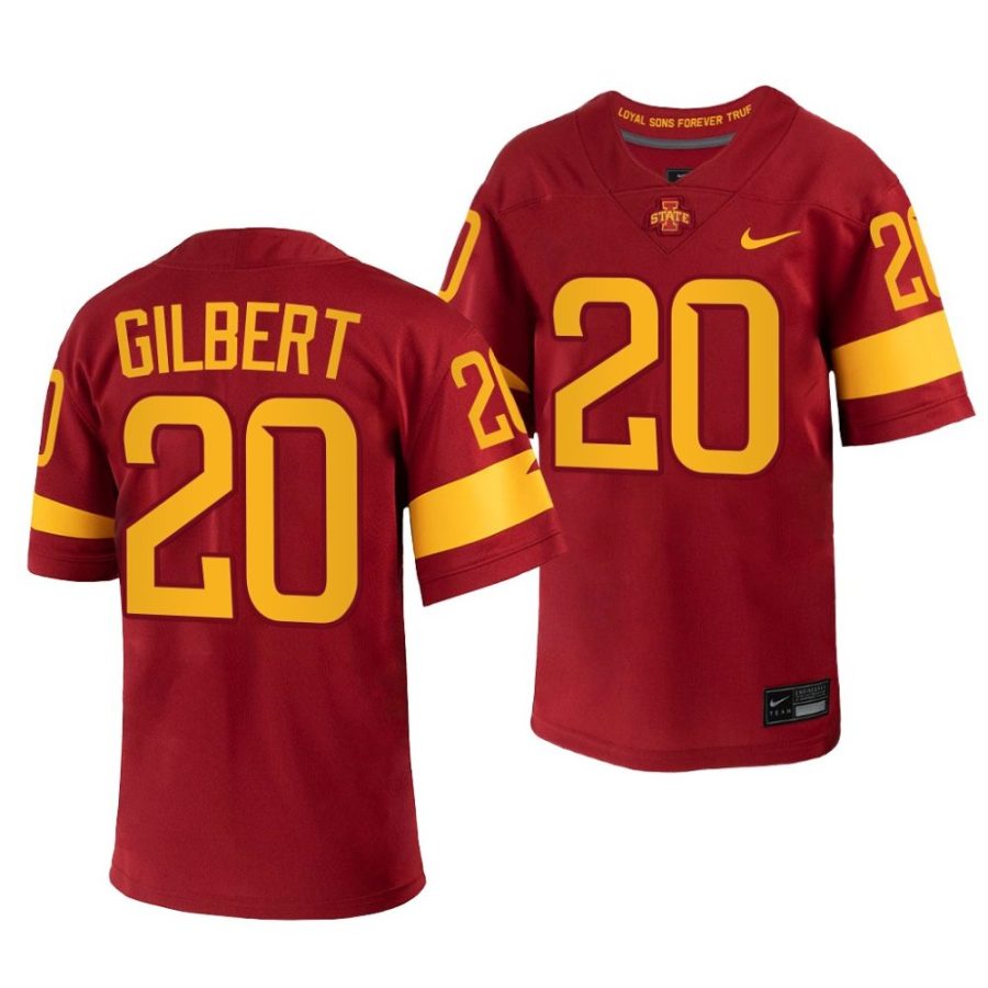 2022 23 iowa state cyclones jace gilbert red college football jersey scaled