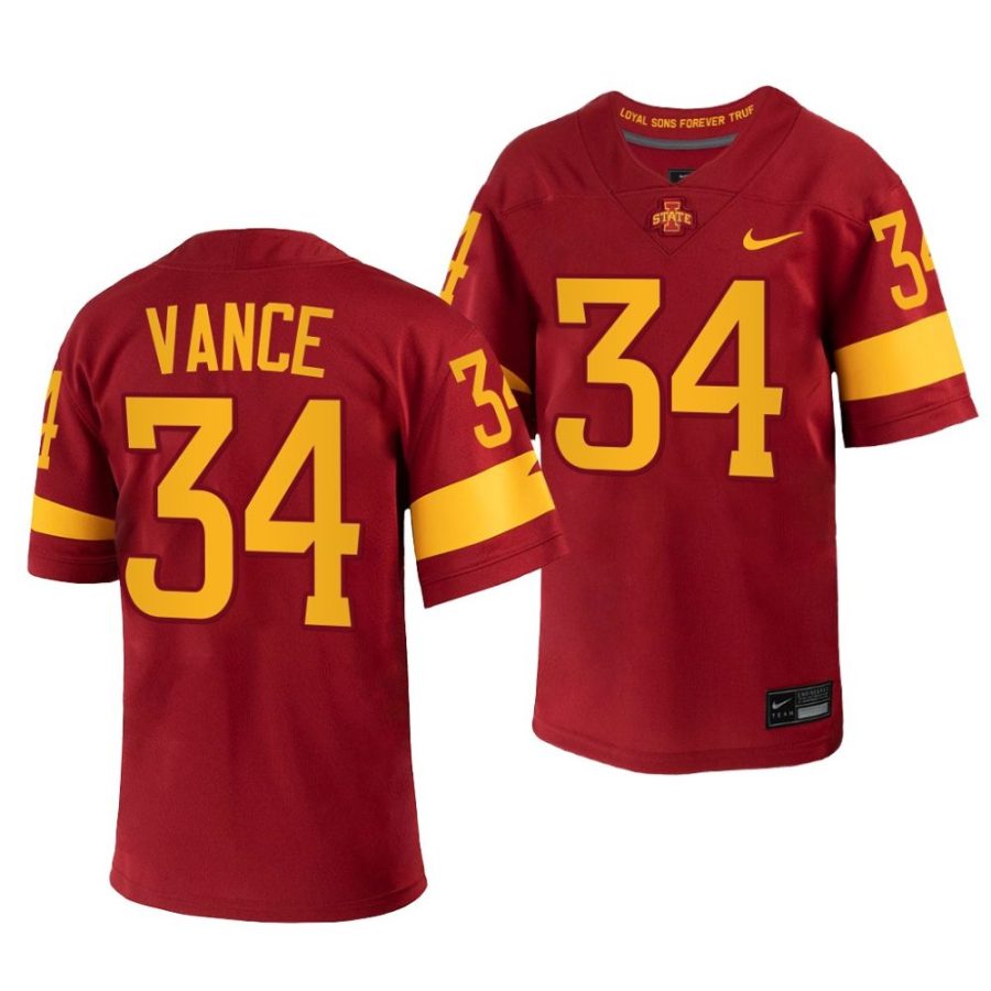 2022 23 iowa state cyclones o'rien vance red college football jersey scaled