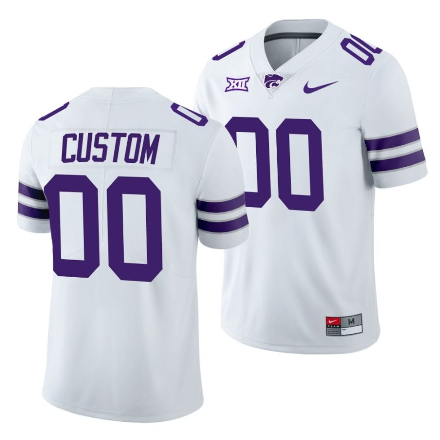 2022 23 kansas state wildcats custom white college football jersey scaled