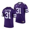 2022 23 kansas state wildcats jake clifton purple college football jersey scaled