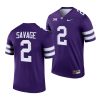 2022 23 kansas state wildcats kobe savage purple college football jersey scaled
