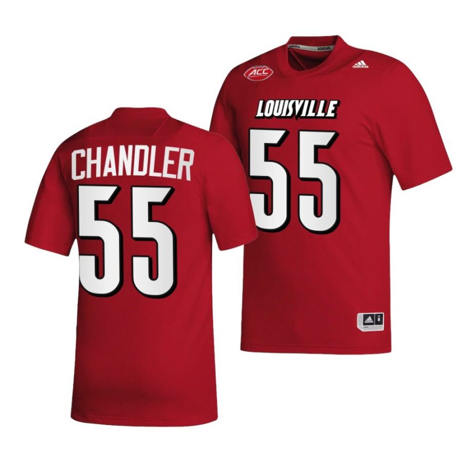 2022 23 louisville cardinals caleb chandler red college football nil replica jersey scaled