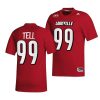 2022 23 louisville cardinals dezmond tell red college football nil replica jersey scaled