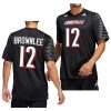 2022 23 louisville cardinals jarvis brownlee black premier football jersey scaled