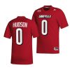 2022 23 louisville cardinals tyler hudson red college football nil replica jersey scaled