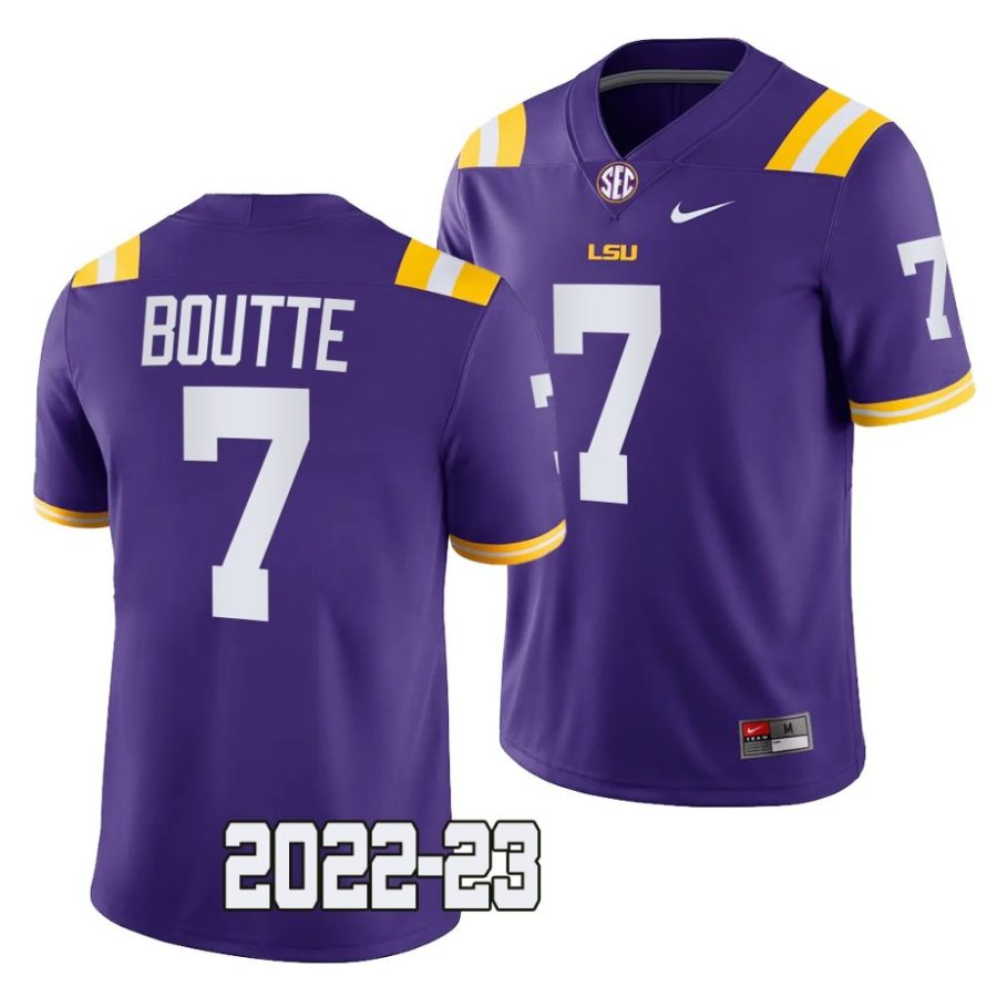 2022 23 lsu tigers kayshon boutte purple college football game jersey scaled