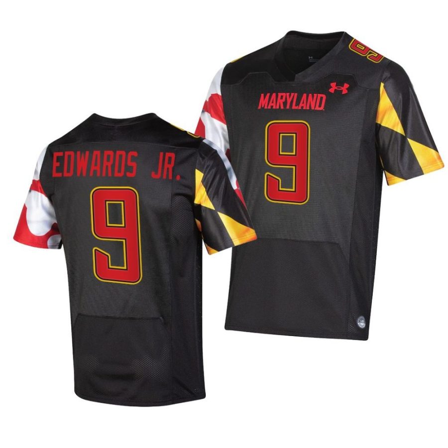 2022 23 maryland terrapins billy edwards jr. black college football replica jersey scaled