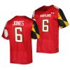 2022 23 maryland terrapins jeshaun jones red college football replica jersey scaled