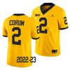 2022 23 michigan wolverines blake corum maize college football limited jersey scaled