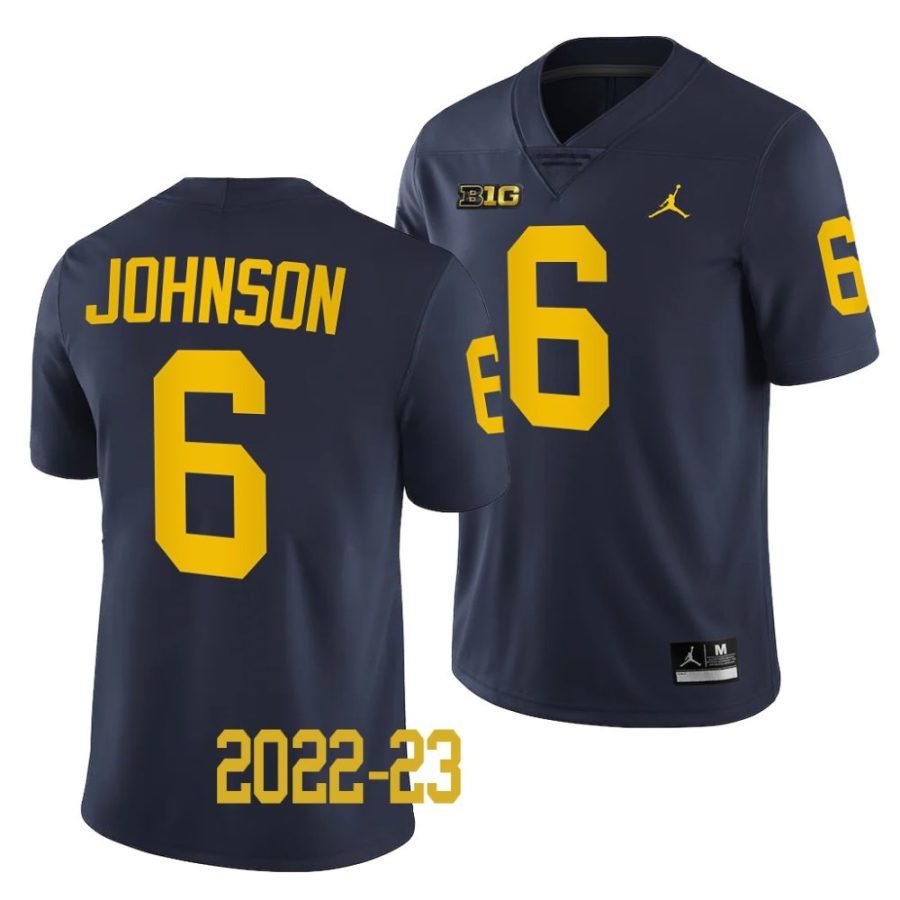 2022 23 michigan wolverines cornelius johnson navy college football game jersey scaled