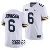 2022 23 michigan wolverines cornelius johnson white college football game jersey scaled