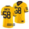 2022 23 michigan wolverines mazi smith maize college football limited jersey scaled