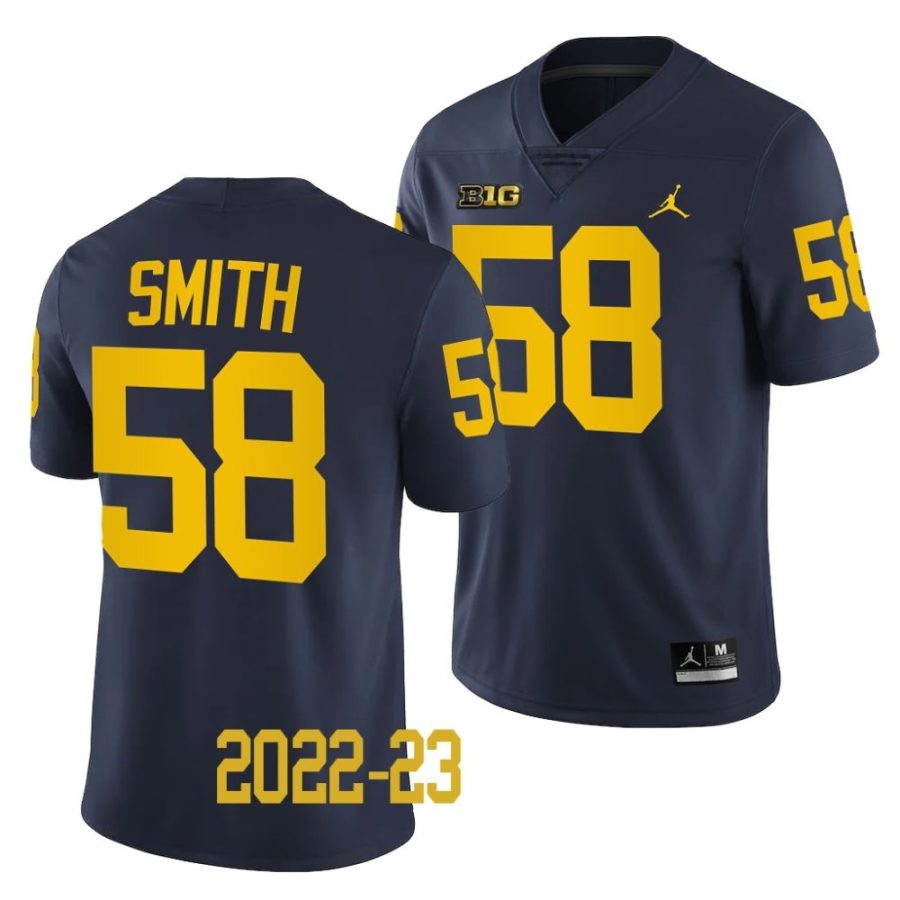 2022 23 michigan wolverines mazi smith navy college football game jersey scaled