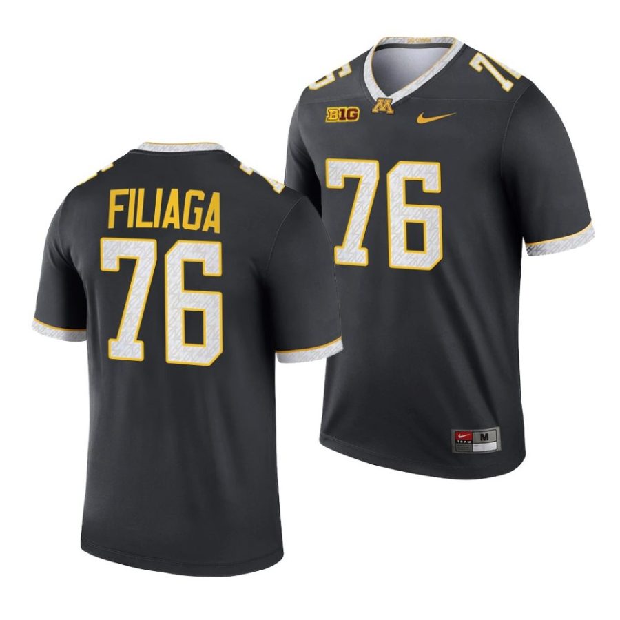 2022 23 minnesota golden gophers chuck filiaga gray legend alternate football jersey scaled