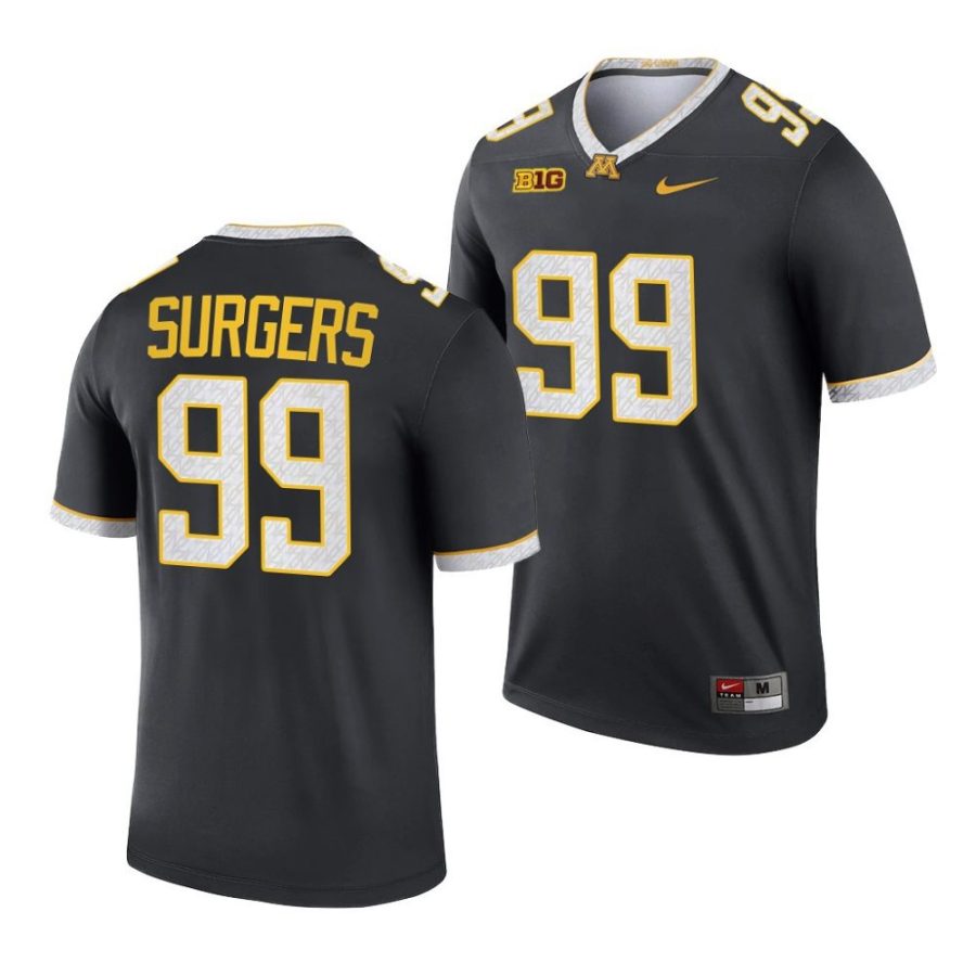 2022 23 minnesota golden gophers lorenza surgers gray legend alternate football jersey scaled