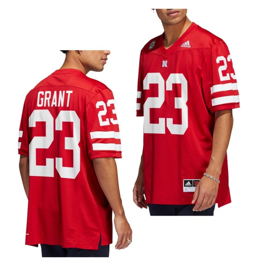 2022 23 nebraska huskers anthony grant red college football icon jersey 0 scaled