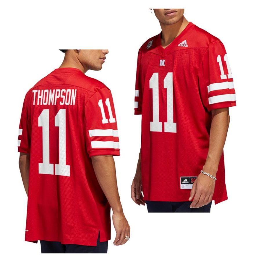 2022 23 nebraska huskers casey thompson red college football icon jersey scaled