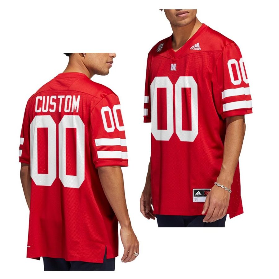 2022 23 nebraska huskers custom red college football icon jersey scaled