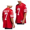 2022 23 nebraska huskers marcus washington red college football icon jersey scaled