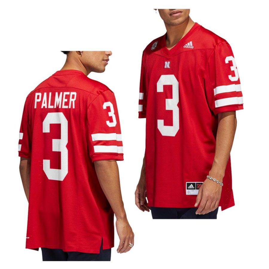 2022 23 nebraska huskers trey palmer red college football icon jersey scaled