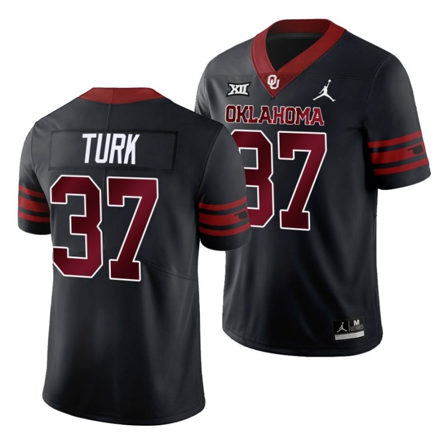 2022 23 oklahoma sooners michael turk anthracite unity alternate football jersey scaled